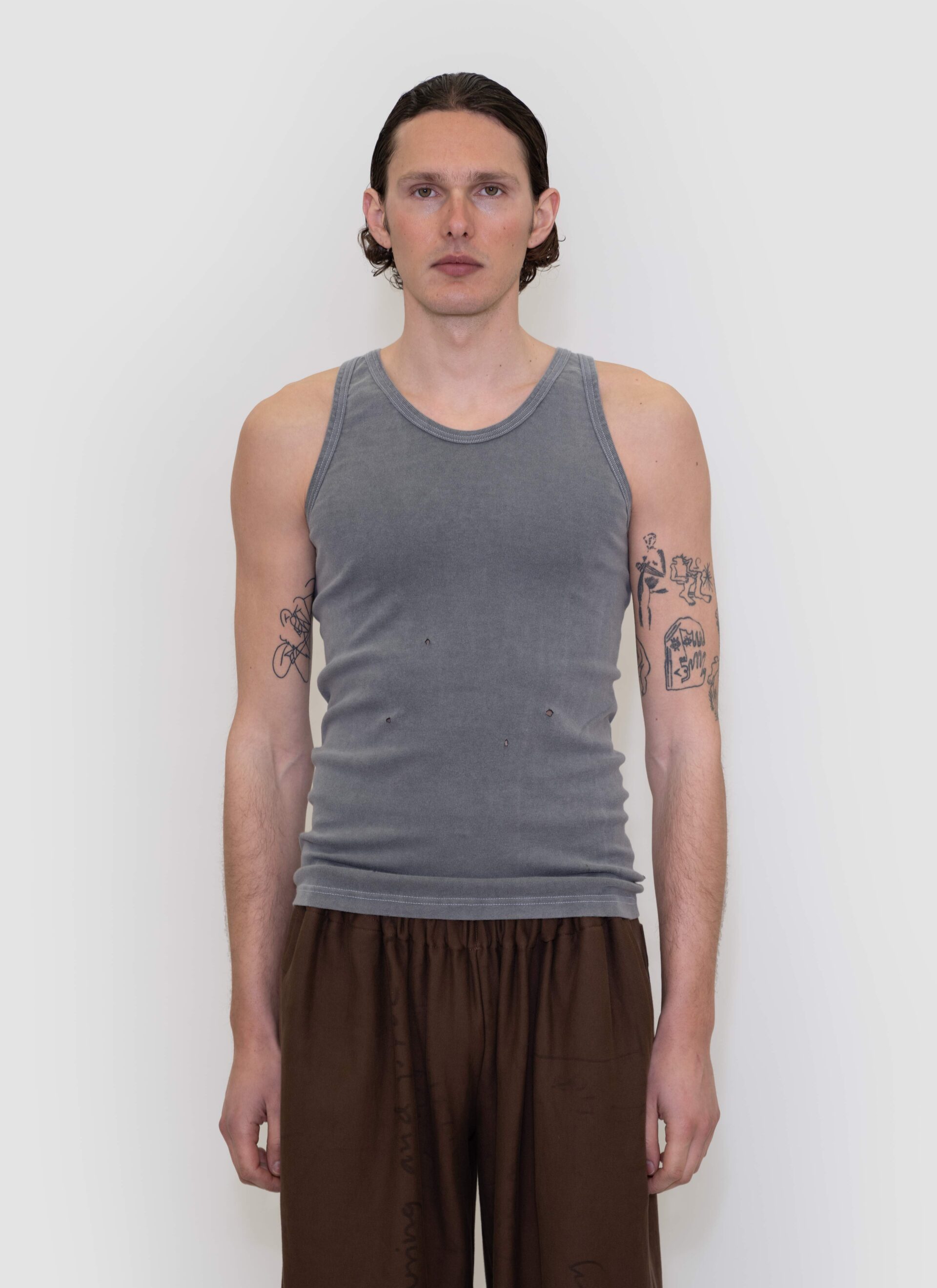 Only on SERAPIS.CC Grey Tank Top