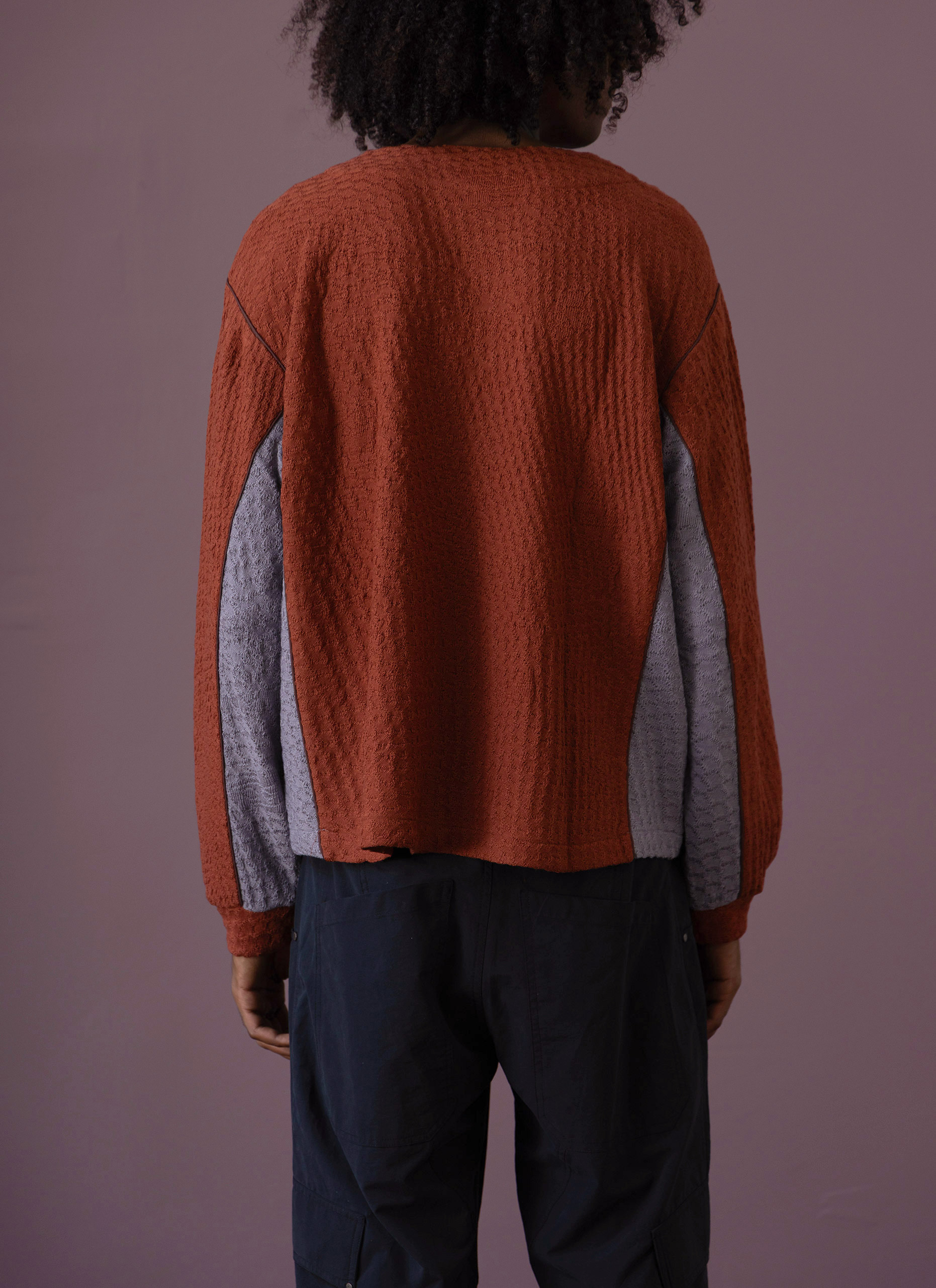 Keramidi Knit V-Neck Top