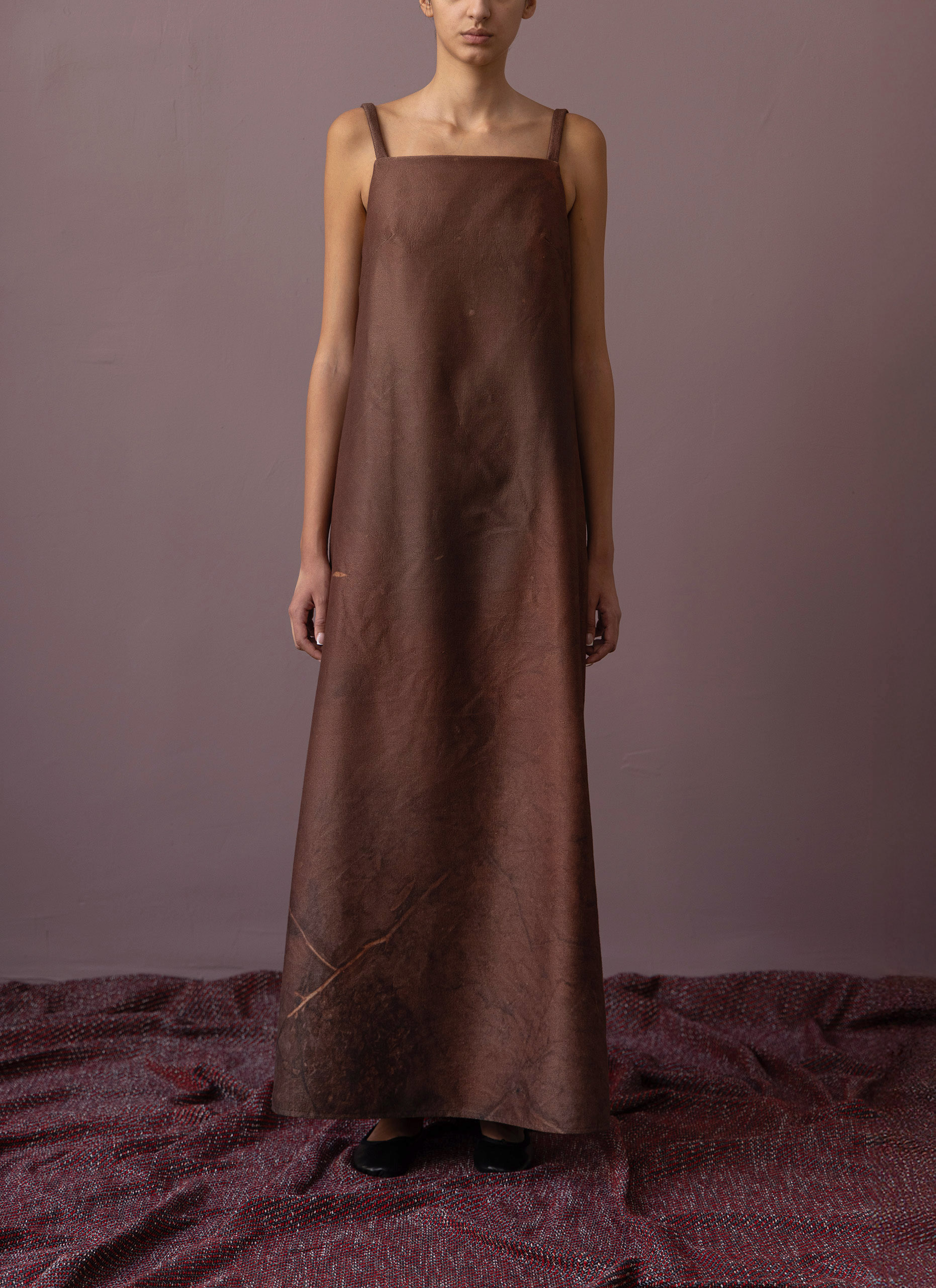 Mudwater Terry Open Back Dress