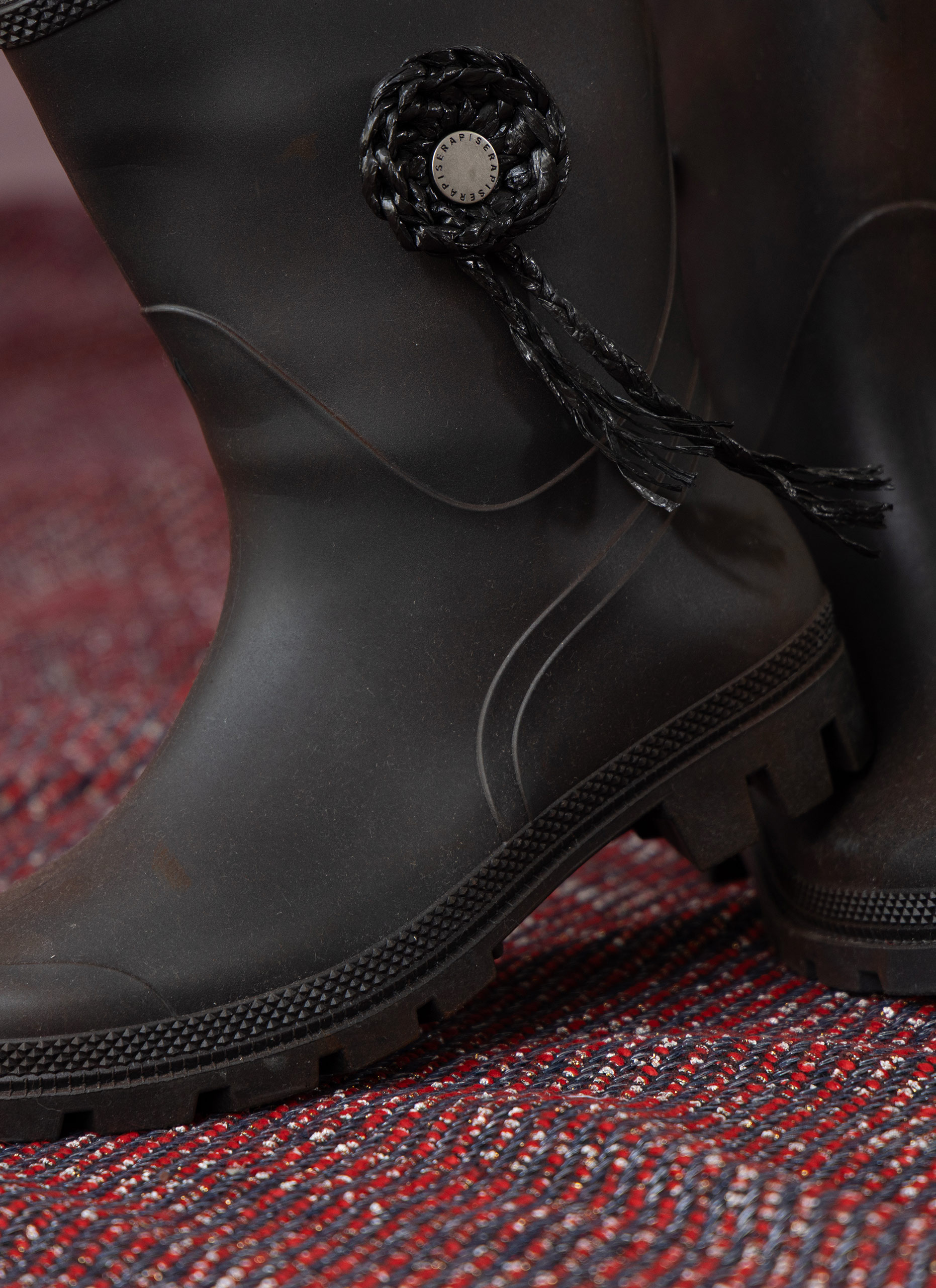 Hand-Treated Wellington Boots Low