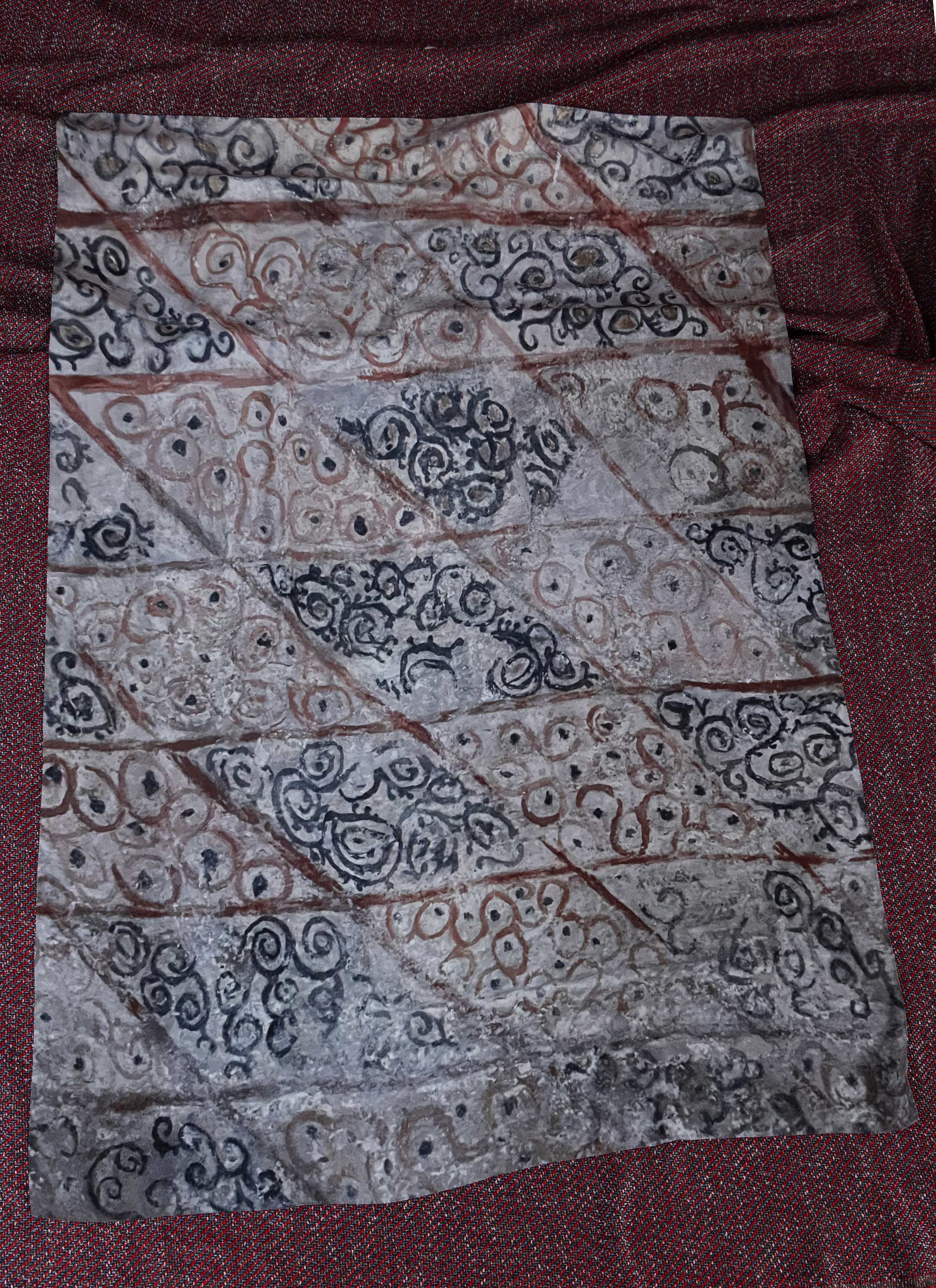 Piratic Mural Silk Hanging